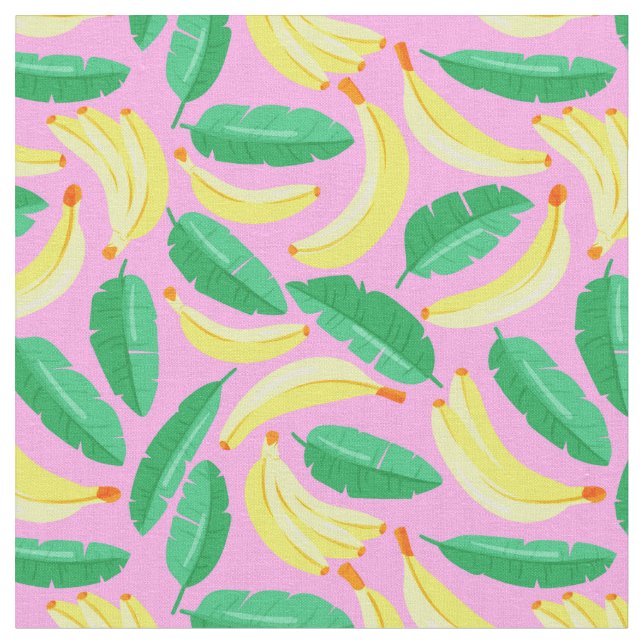 tissu motif banane (Fermer)