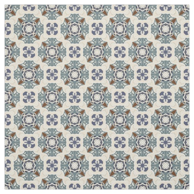 Tissu Motif baroque transparent (Échantillon)