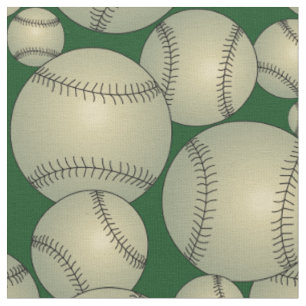Tissu Motif Baseballs