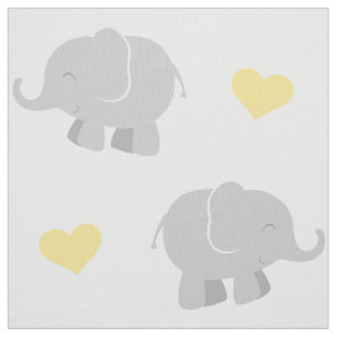 Tissus Elephant Bebe Pour Loisirs Creatifs Couture Zazzle Fr