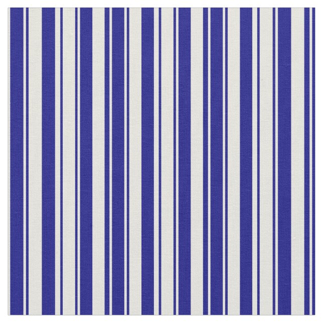 Tissu Motif beige et bleu (Fermer)