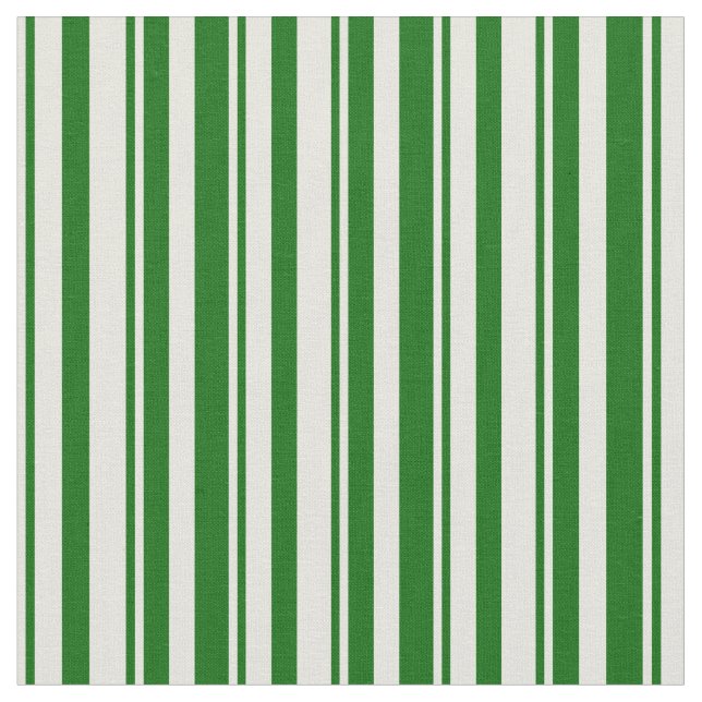 Tissu Motif beige et vert foncé (Fermer)