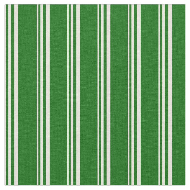 Tissu Motif Beige et Vert foncé (Fermer)