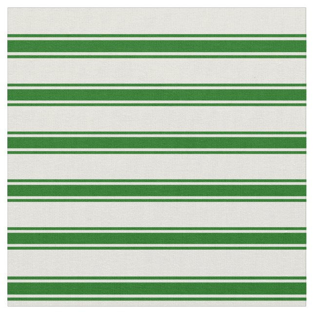 Tissu Motif Beige & Vert foncé (Fermer)