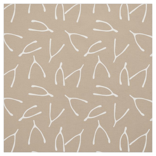 Tissu Motif blanc de l'orbe (Échantillon)