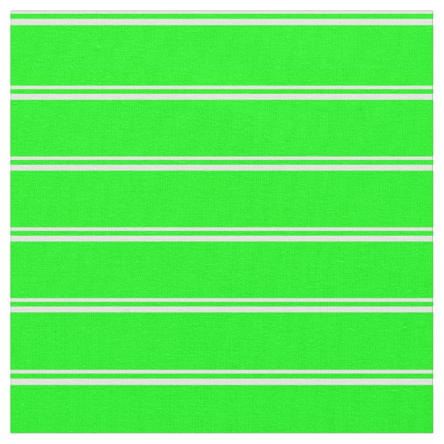 Tissu Motif blanc et citron vert (Fermer)