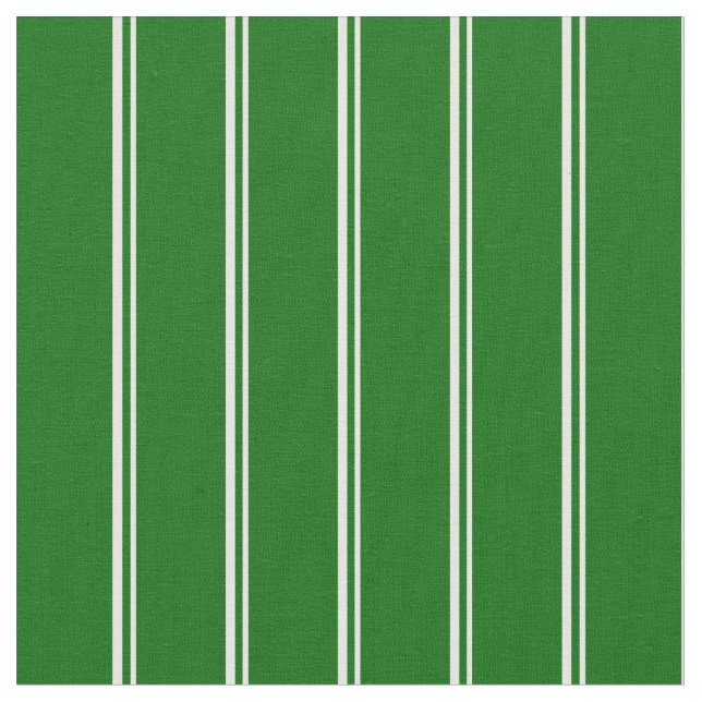 Tissu Motif blanc et vert foncé (Fermer)