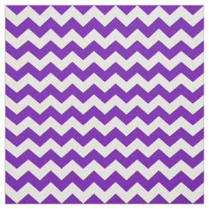 Tissu Motif blanc pourpre de rayure de zigzag de Chevron