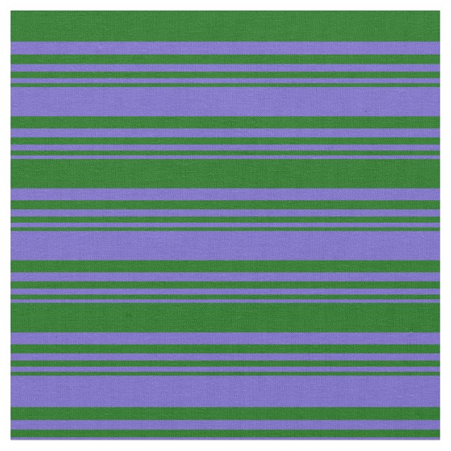 Tissu Motif bleu ardoise et vert foncé (Fermer)
