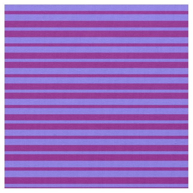 Tissu Motif bleu ardoise moyenne et pourpre (Fermer)