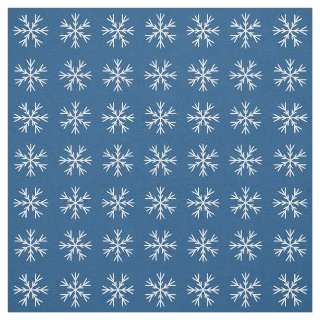 Tissu Motif Bleu blanc (Échantillon)