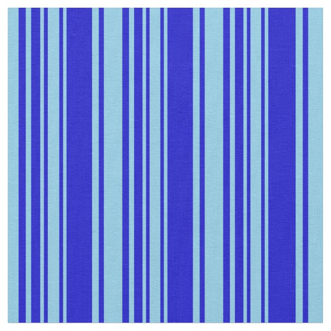 Tissu Motif bleu ciel et bleu (Fermer)