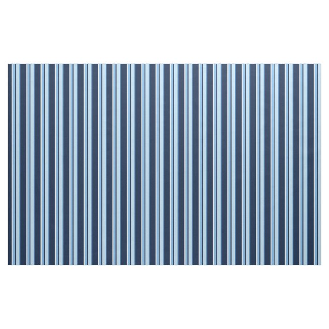 Tissu Motif bleu clair bleu foncé Nautique (Fat Quarter)