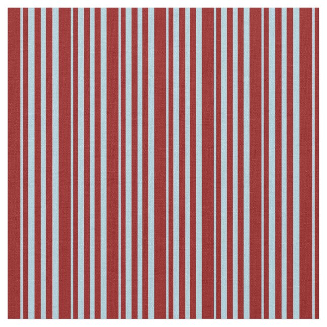 Tissu Motif bleu clair et rouge foncé (Fermer)