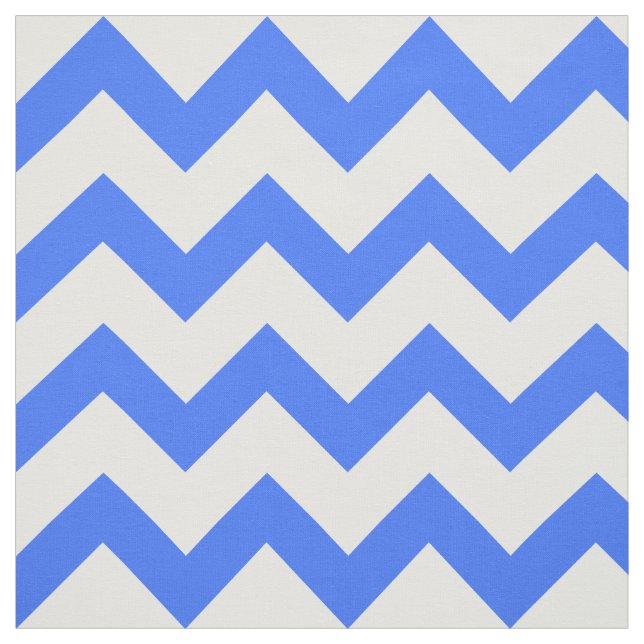 Tissu Motif bleu de Chevron (Échantillon)