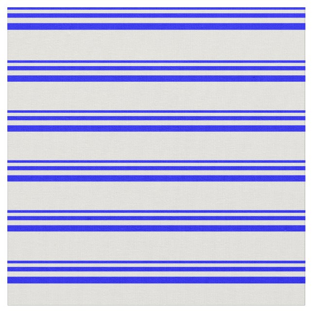 Tissu Motif bleu et blanc clair (Fermer)