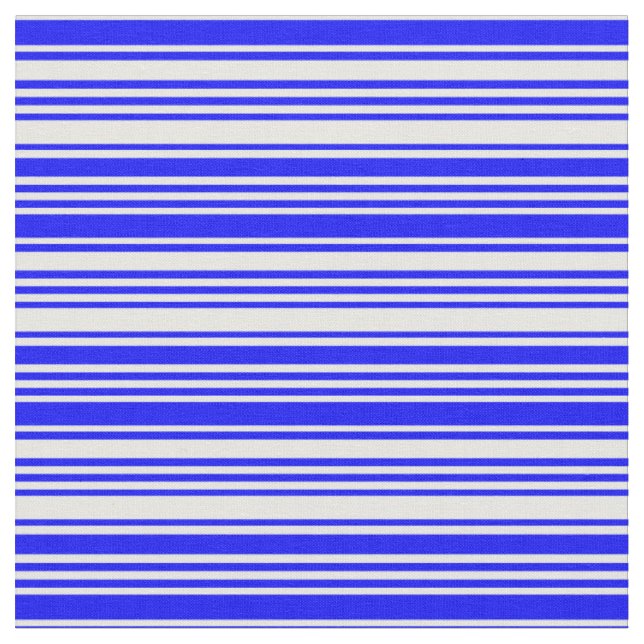 Tissu Motif bleu et crème à la menthe (Fermer)