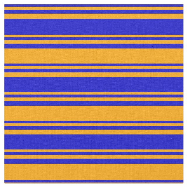 Tissu Motif bleu et orange (Fermer)