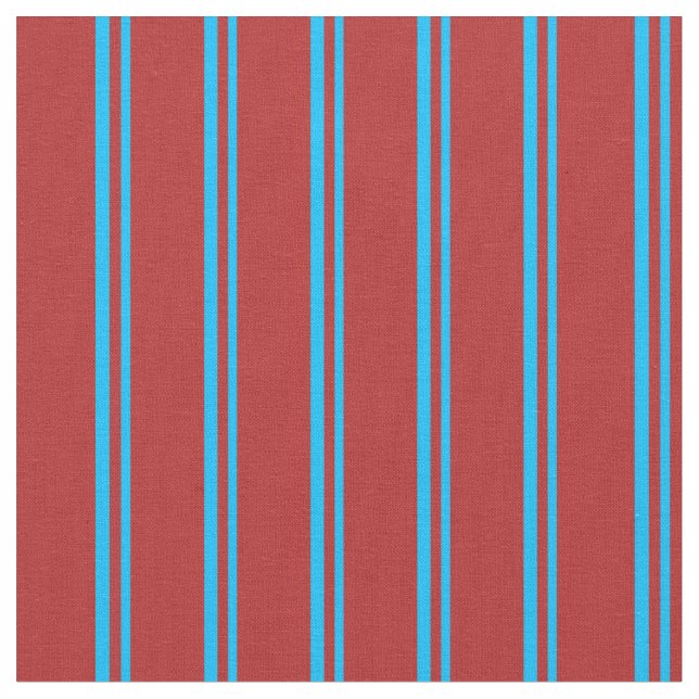 Tissu Motif bleu et rouge profond Sky (Fermer)