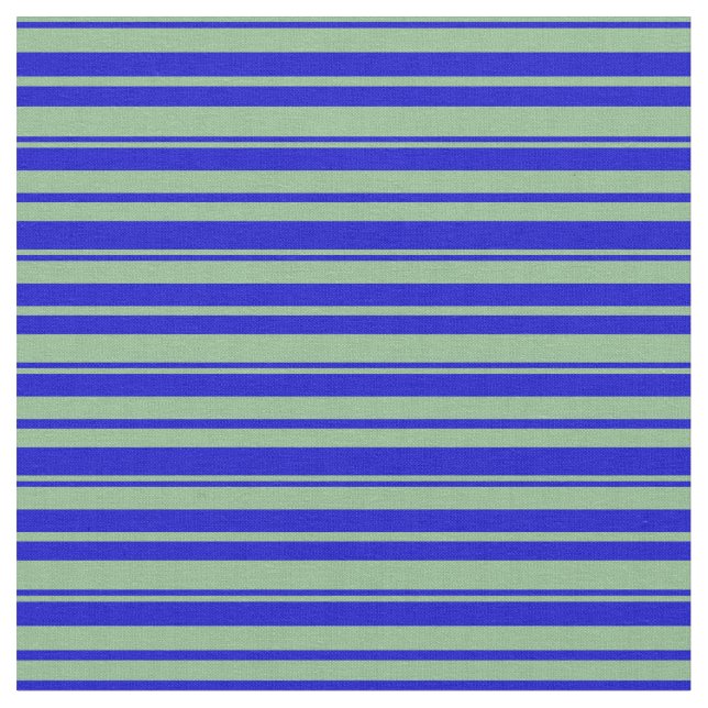 Tissu Motif bleu et vert de la mer foncée (Fermer)