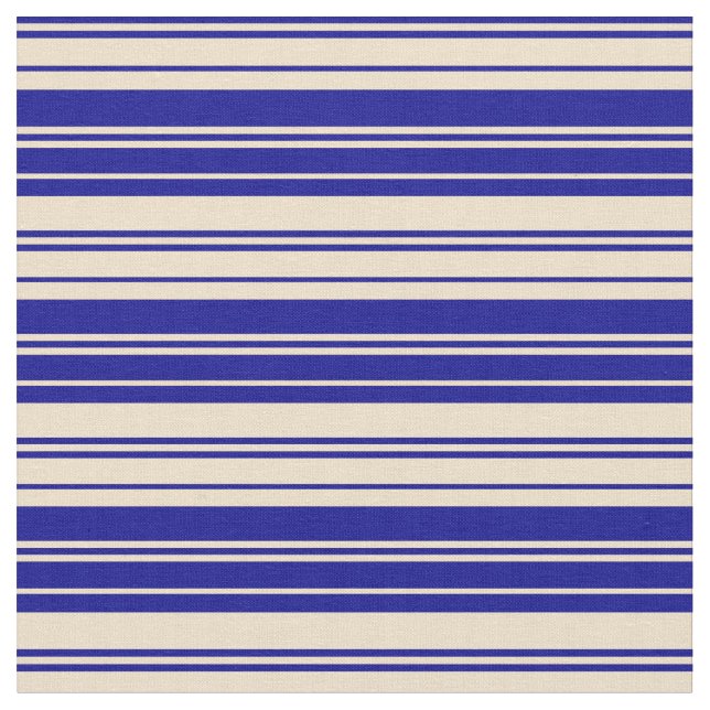 Tissu Motif bleu foncé et tan (Fermer)