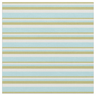 Tissu Motif bleu foncé kaki, blanc et poudre