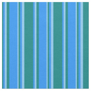 Tissu Motif bleu turquoise, bleu et ciel clair bleu