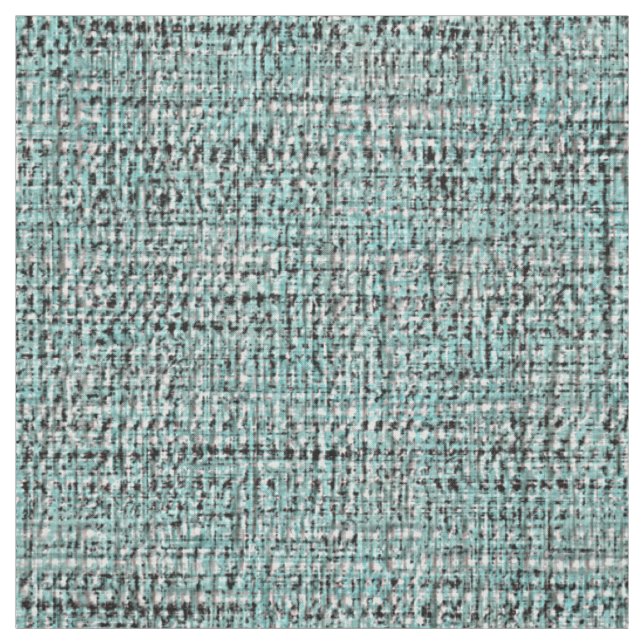 Tissu Motif bleu turquoise du boucle vert gris (Échantillon)