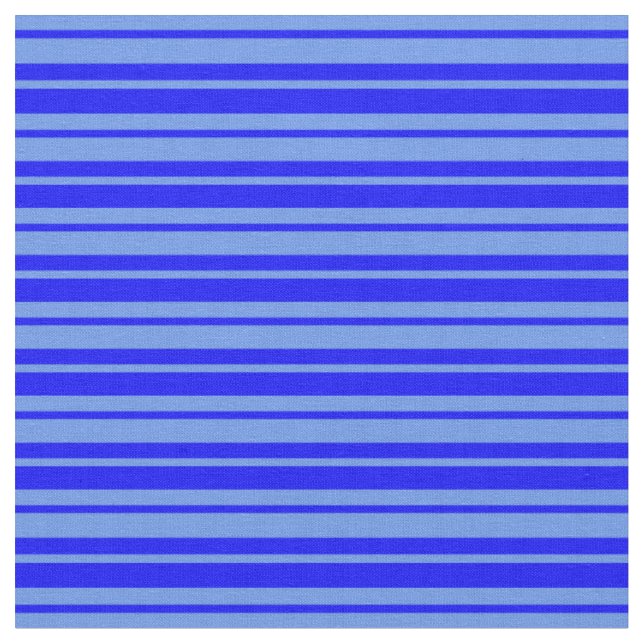 Tissu Motif Blue and Cornflower Blue Lines (Fermer)