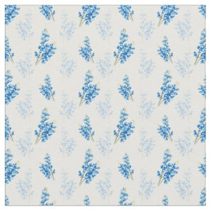 Tissu Motif Bluebonnet