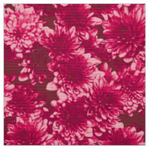 Tissu Motif, Bourgogne et rose graphiques modernes de