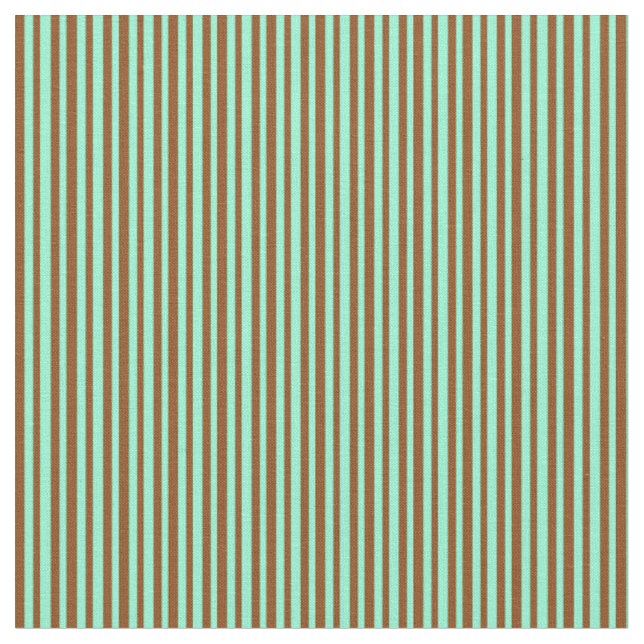Tissu Motif Brown & Aquamarine (Fermer)