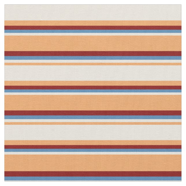 Tissu Motif Brown, beige, bleu et marron (Fermer)