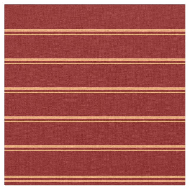 Tissu Motif Brown et marron rayé/lin (Fermer)