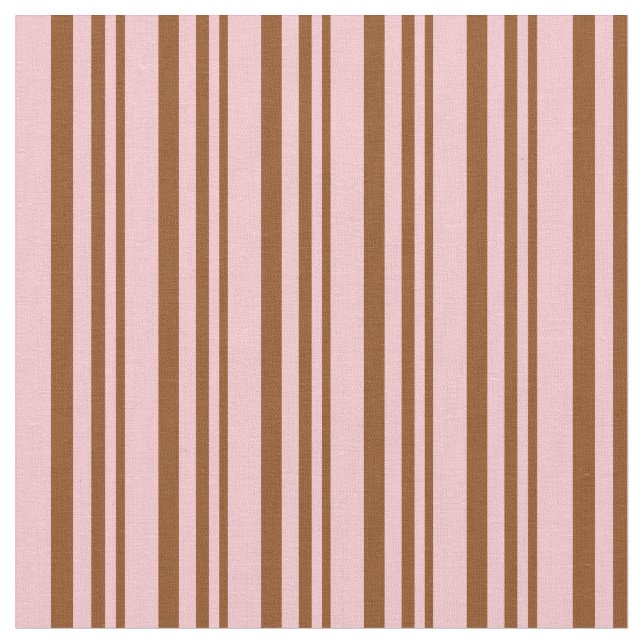 Tissu Motif Brown et rose (Fermer)