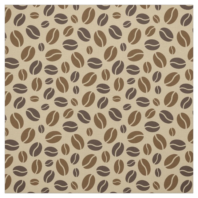 Tissu Motif café Brown et beige (Échantillon)