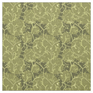 Tissu Motif Camouflage Cactus Vert