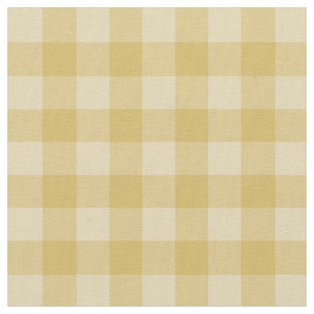 Tissu Motif carreaux gingham or chic (Fermer)