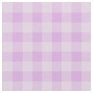Tissu Motif carreaux gingham violet chic