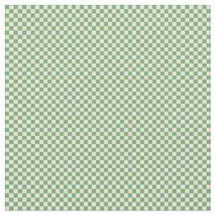 Tissu Motif carreaux vert, beige et blanc