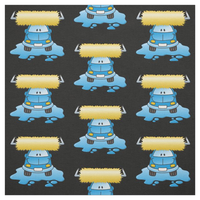Tissu Motif Carwash (Échantillon)