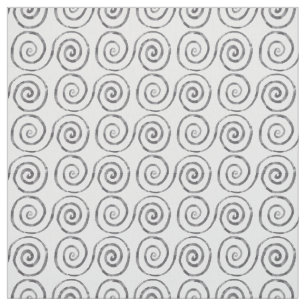 Tissu Motif celtique à double spirale
