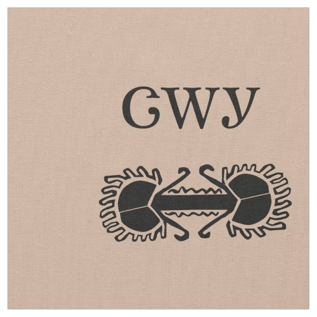 Tissu Motif cherokee (Fermer)