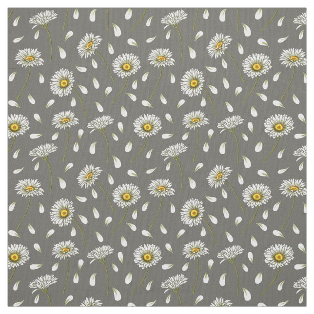 Tissu motif chic de Daisy (Échantillon)
