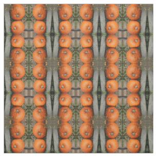 Tissu Motif Citrouille