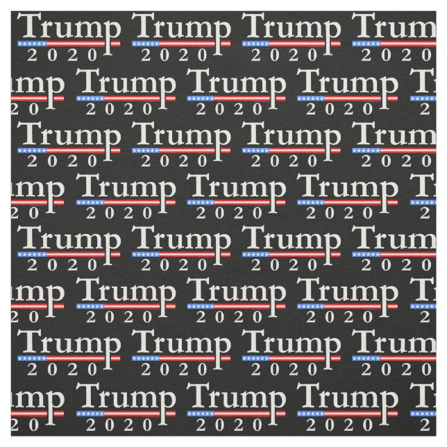 Tissu Motif classique de Trump 2020 (Échantillon)