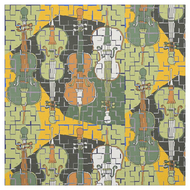 Tissu Motif Coloré (Échantillon)