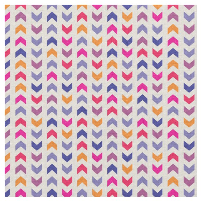 Tissu Motif coloré aztèque de Chevron (Fermer)