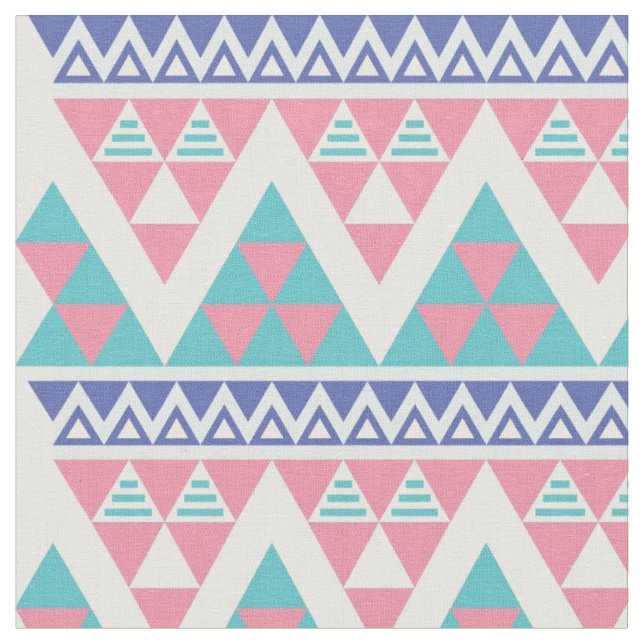 Tissu Motif coloré aztèque tribal (Fermer)