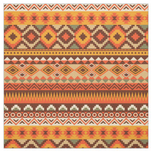 Tissu Motif coloré de l'aztèque sud-ouest